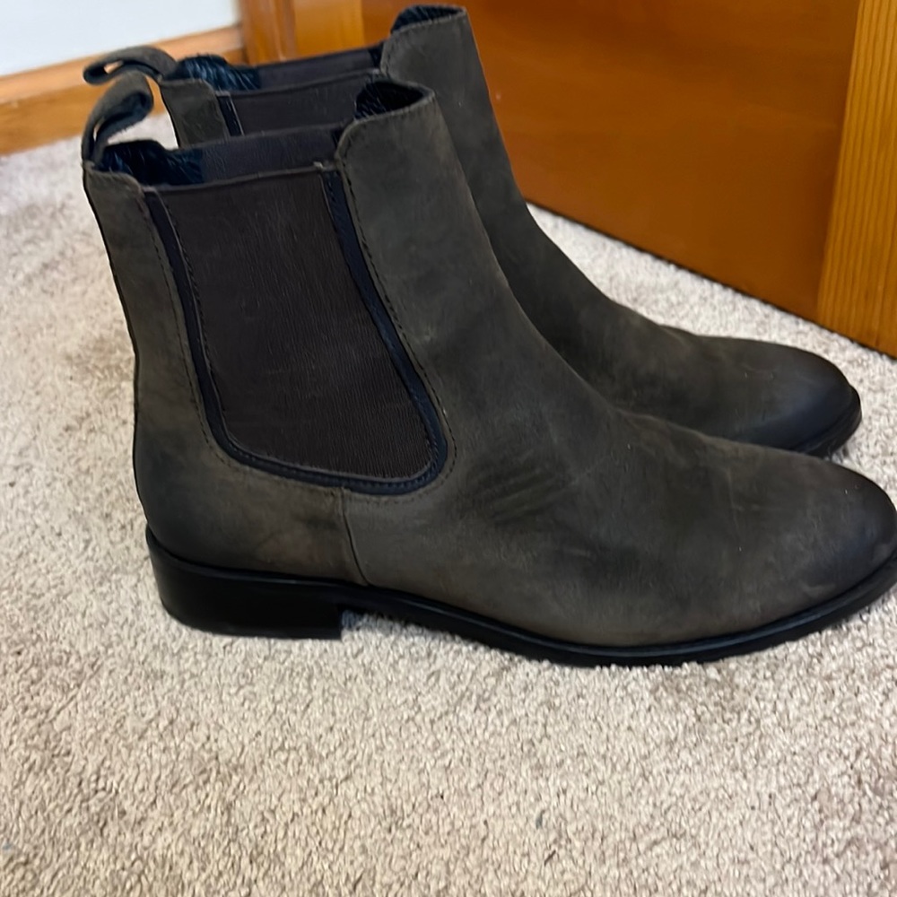 Suede boots